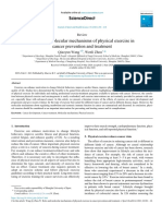 Roles y Molecular Mecanismos Del Ejercicio en Cancer