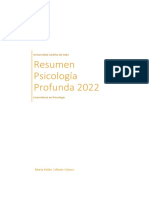 Resumen Psicología Profunda 2022