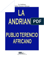 PLUBIO TERENCIO "El Africano" - La Andriana