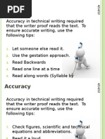 The Technical Writing Process