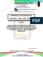 TDR 08 - TDR Servicio Camal