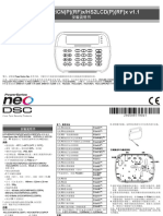 HS2LCD ICON LED RF Keypad - v1 1 - IS - Chi Eng - R001