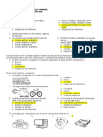 Cuestionarios Finales Tipo Icfes Grado Primero Tercer Trimestre