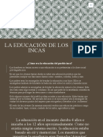 La Educación de Los Incas