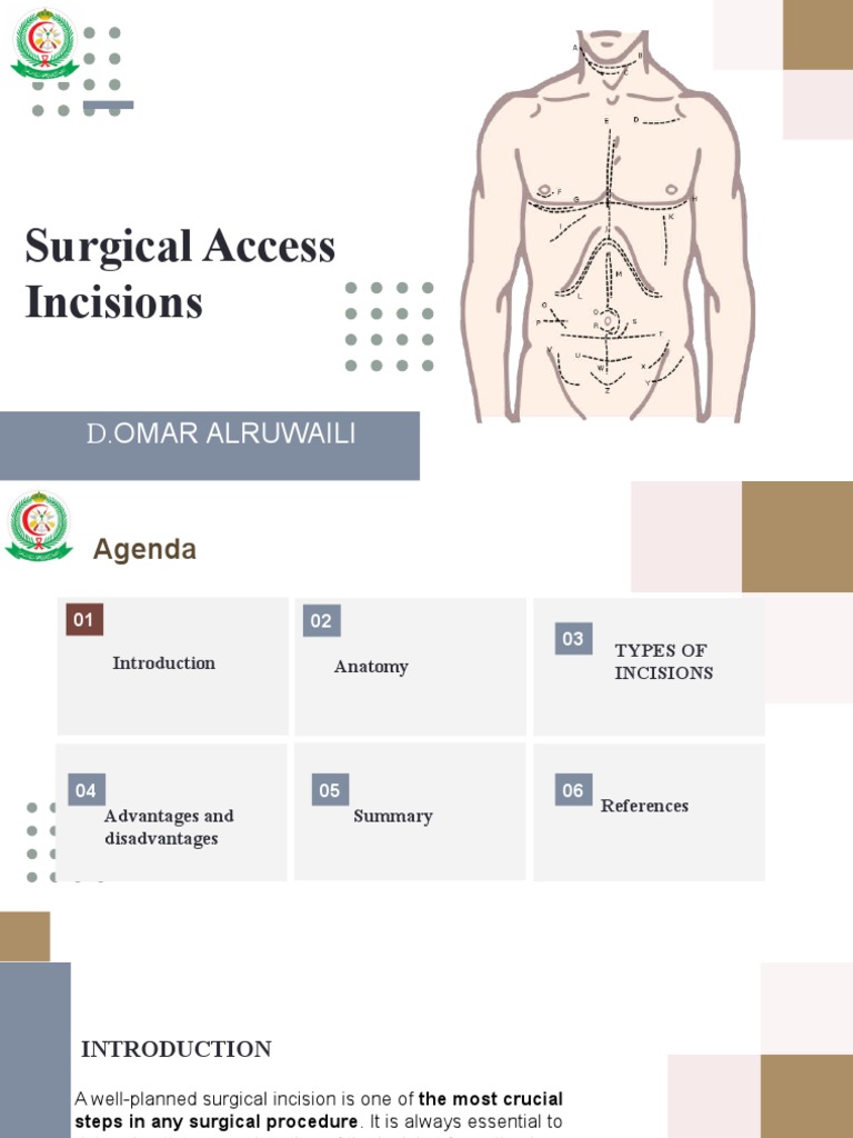 Surgical Incisions Overview | PDF