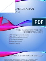 Model Perubahan Perilaku