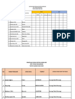 Daftar Hadir Eskul