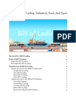 Bill of Lading