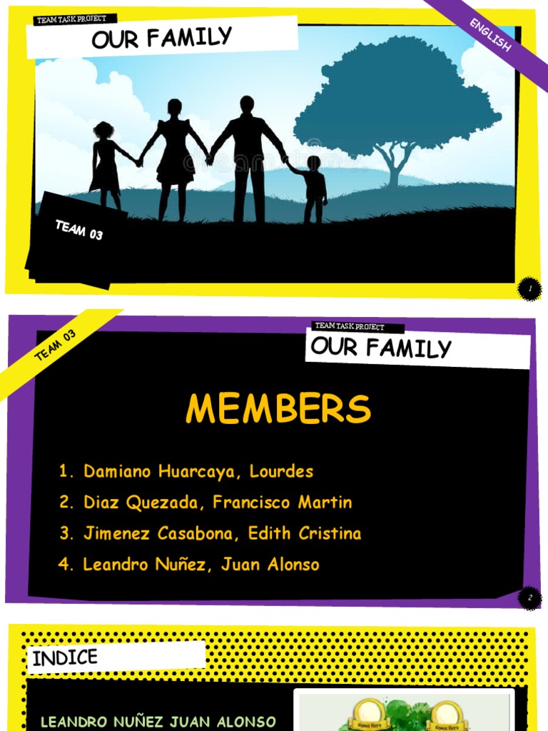 Proyecto Familiar del Equipo 03 | PDF