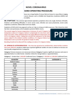 Novel Coronavirus - Sop (Version 16.0)