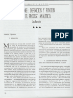 Figueroa - Encuadre, Definicion y Funcion en El Proceso Analitico