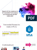 Gestión de Calidad UPLA Tutoría