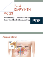 Adrenal & Secondary HTN MCQs Final