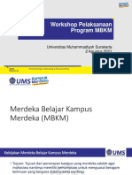 Workshop MBKM Ums 21
