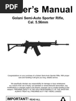 Golani Semi-Auto Sporter Rifle