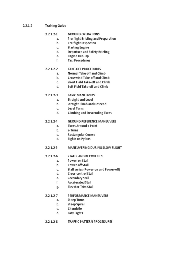 Air Exercises Training Guide | PDF | Takeoff | Flight Control Surfaces