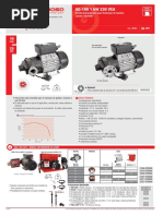 AG-100 1 KW 230 VCA: Bomba Autoaspirante para Transvase de Gasóleo Caudal: 100 L/min