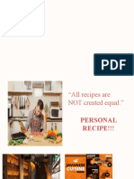 Standardize Recipe