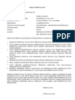 Contoh Surat Pernyataan 8 Poin PPPK 2022