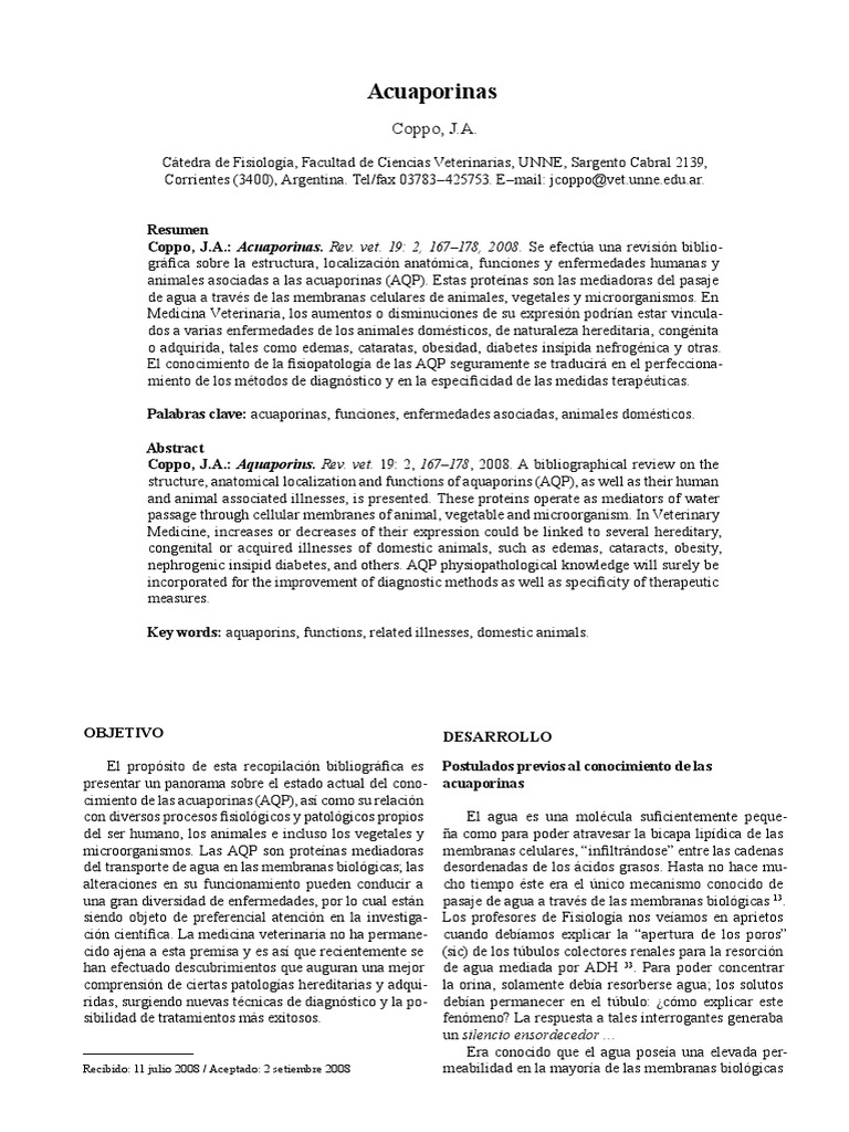 Acuaporinas 2 PDF