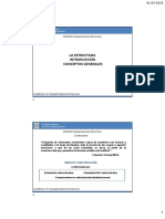 10 Comportamiento Estructural. La Estructura - Conceptos Generales