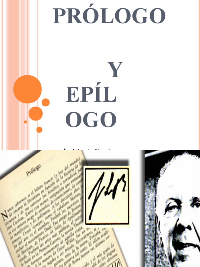 Prologo y Epilogo | PDF
