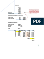 Ejemplo de Presupuesto de Financiamiento