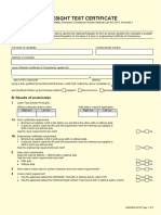 Amsa Eyesight Test