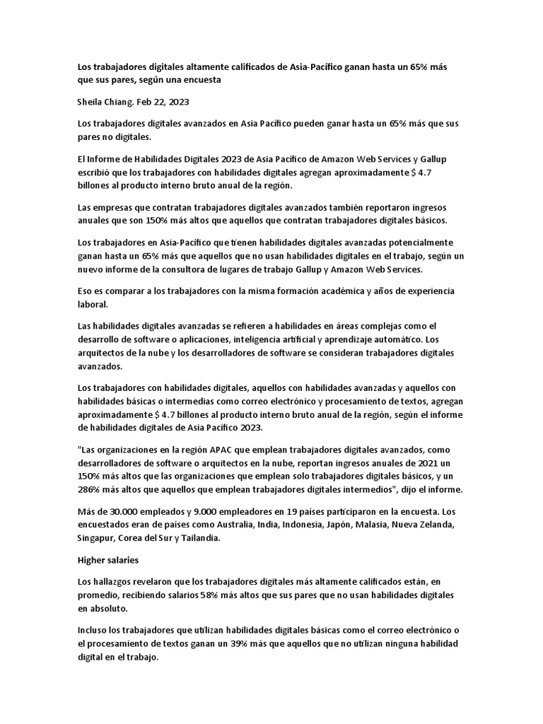 Traduccion Ingles. Asia 9 INLGES PDF