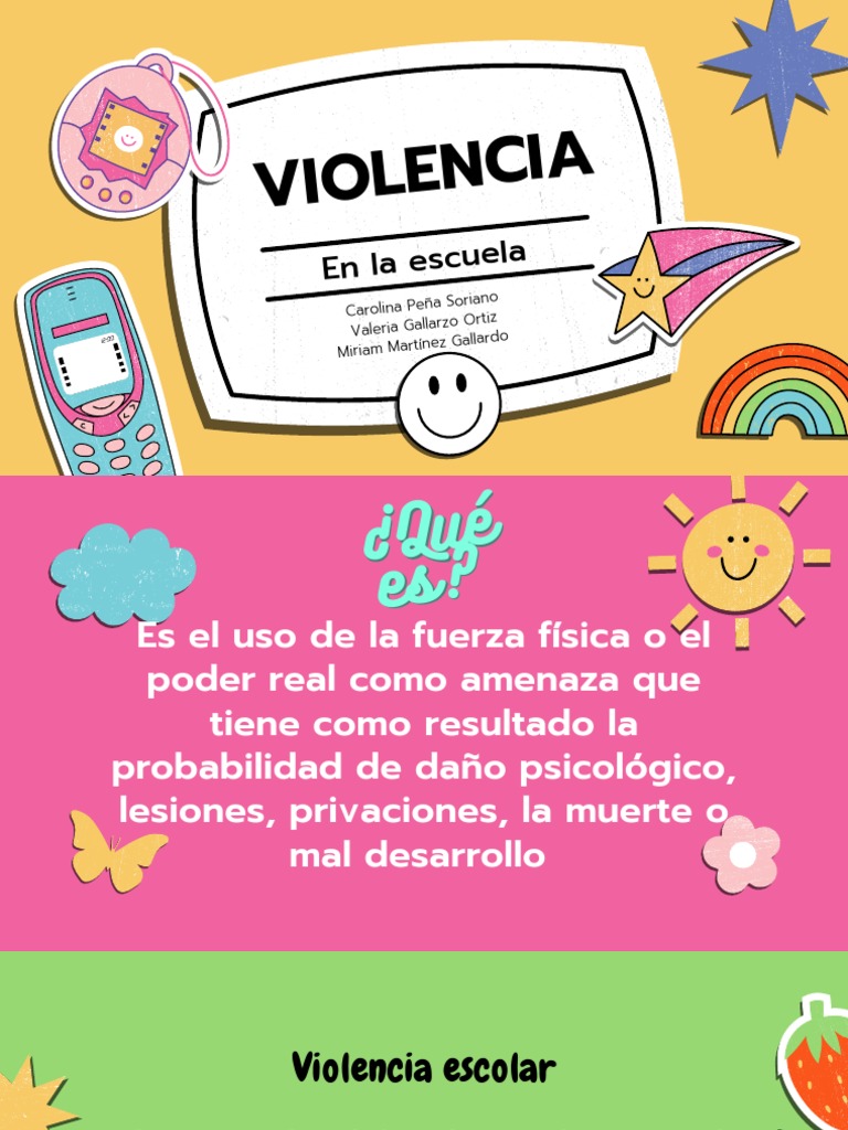 Prevención de la Violencia Escolar | PDF