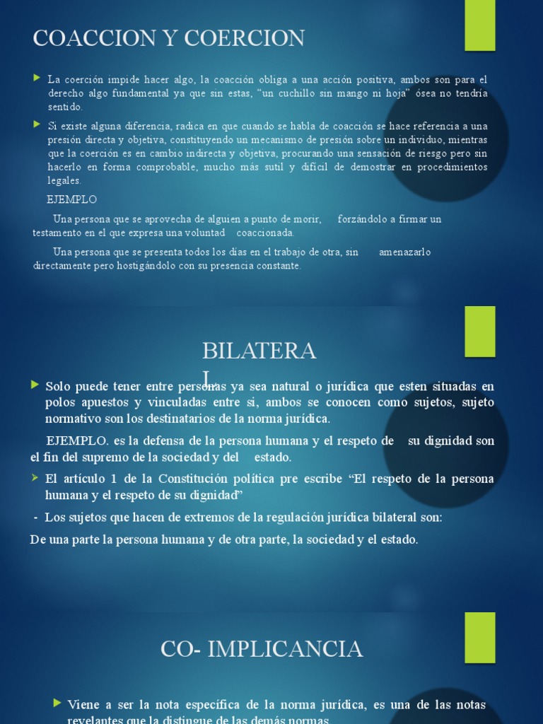 Coaccion y Coercion | PDF