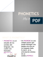 Phonetics Week 1