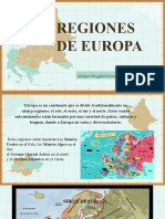 Regiones y Población de Europa