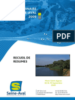 Seminaire Seine-Aval 2009: Recueil de Resumes