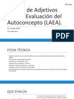 (LAEA) Listado de Adjetivos para La Evaluación Del Autoconcepto