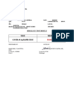 Antigen Result Form For Printing 1