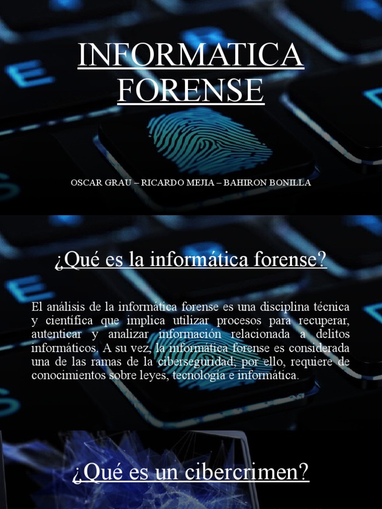 Informatica Forense PDF
