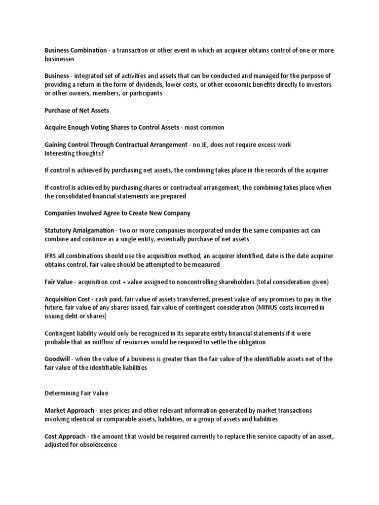 Chapter 3 Business Combinations Revised PDF