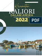 Kecamatan Kaliori Dalam Angka 2022