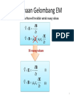Persamaan Gelombang EM