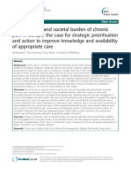 The Individual and Societal Burden of Chronic Pain in Europe