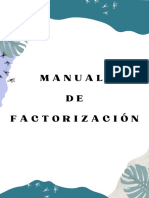 Manual de Factorización. Luis Pascual