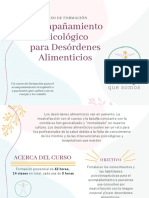 Curso Desórdenes Alimenticios