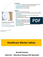 Healthcare Worker Safety - IPPII (Ronald Irwanto)