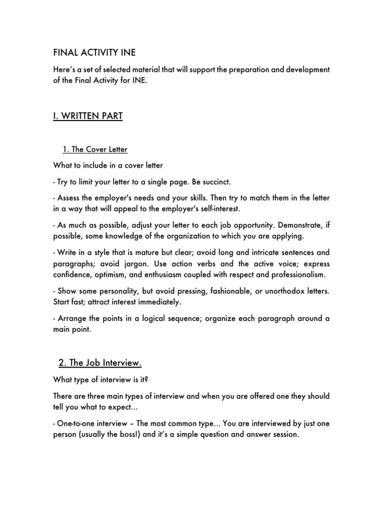 Final Activity Ine004 | PDF