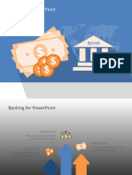 FF0075 01 Free Bank Industry Powerpoint Template 4x3