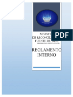 Reglamento Interno Oficial - MRFV