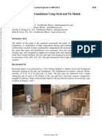 Repair of Pile Cap Foundations Using Strut and Tie Models