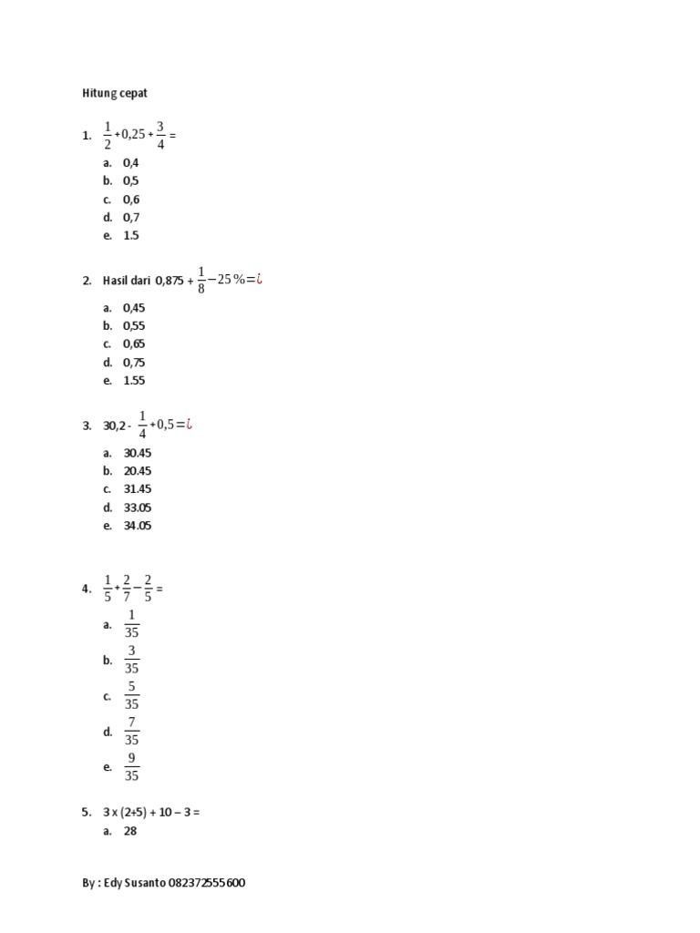 Hitung cepat pdf teaching methods materials