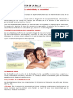 Sexualidad y Afectividad